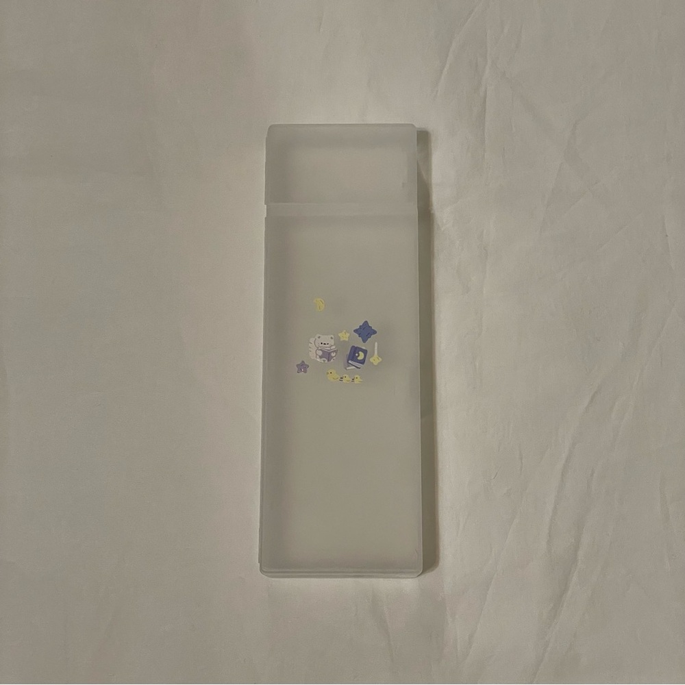 acrylic pencil case